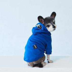 NO PLAN 클라우드 로고 퍼피 후디_블루