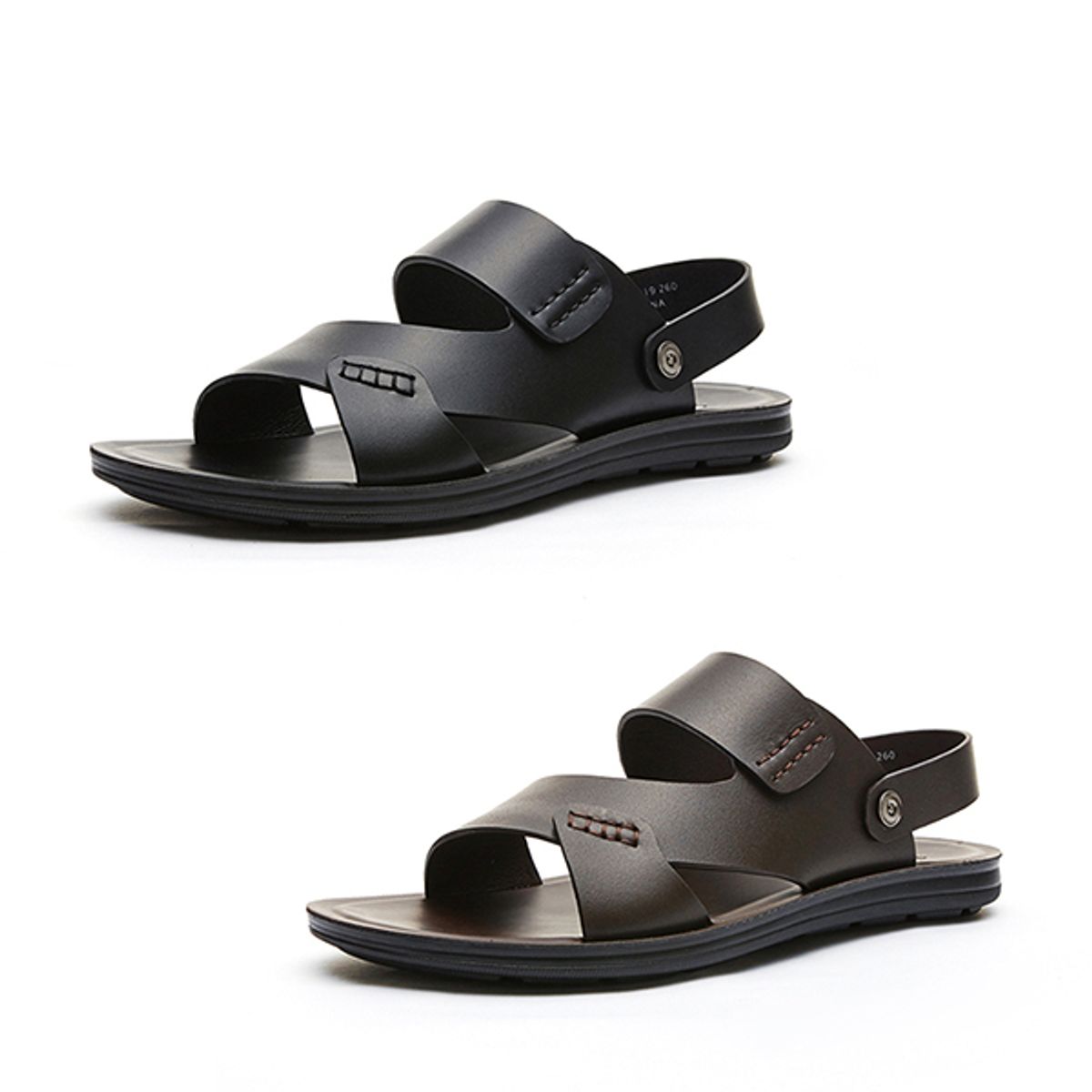 엘칸토(ELCANTO) 마쯔 남성 투웨이 샌들 2cm LCMW66M126