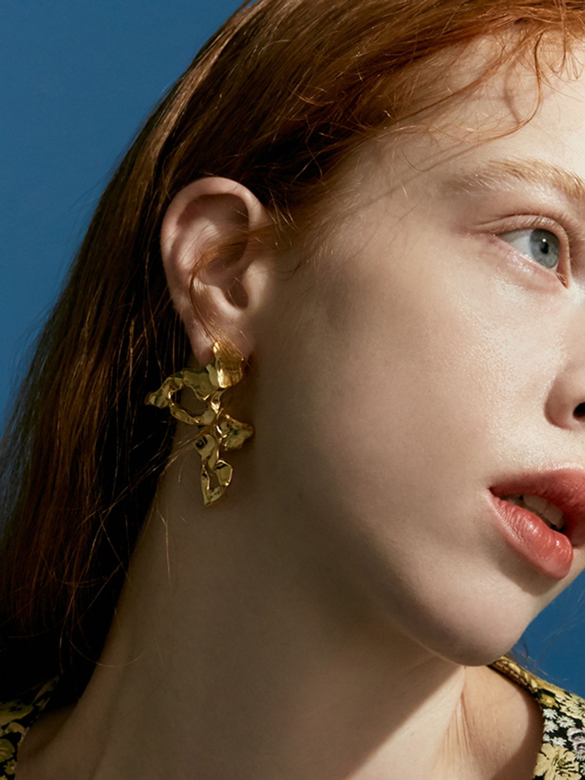 파피(POPPI) Single deep flow earring (R)
