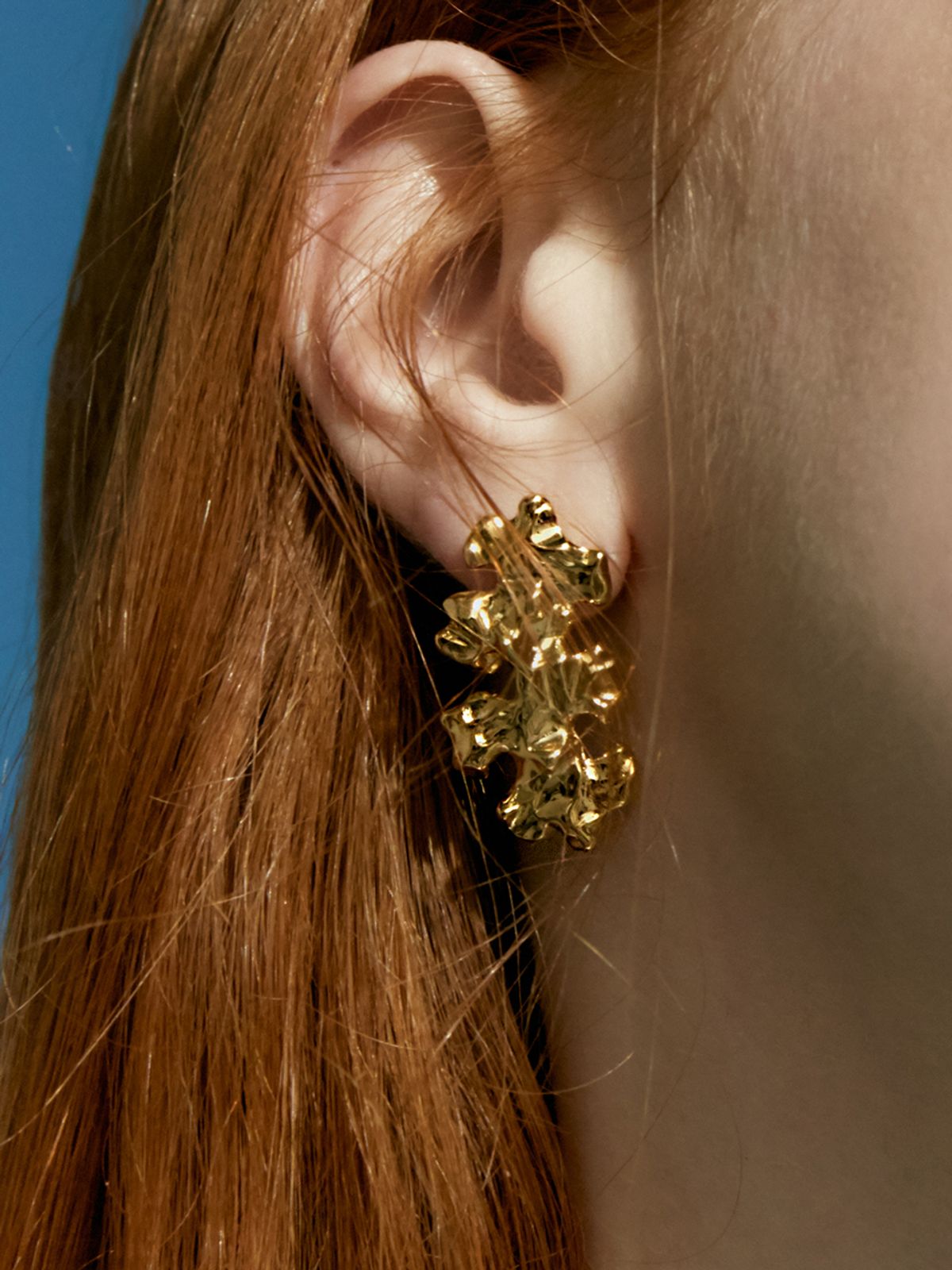 파피(POPPI) Gentle wave earrings