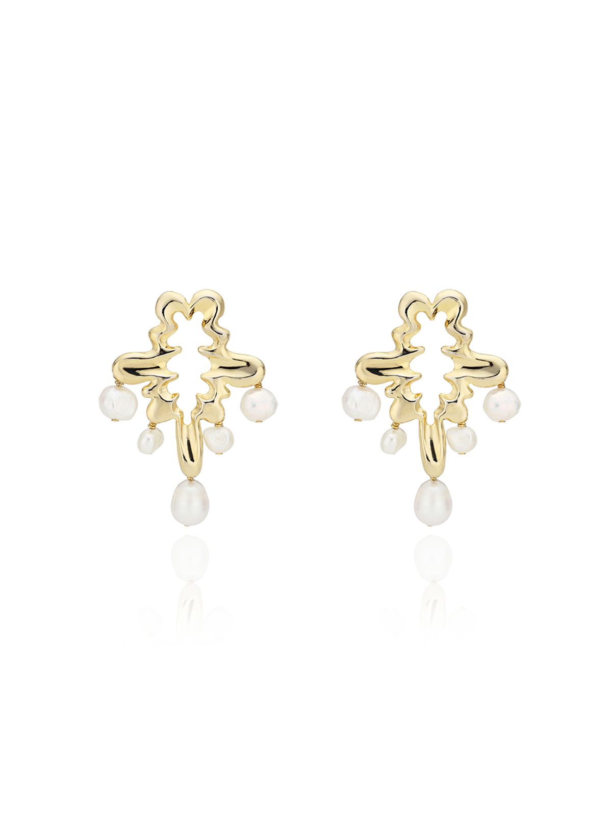 파피(POPPI) Drop of pearl earrings