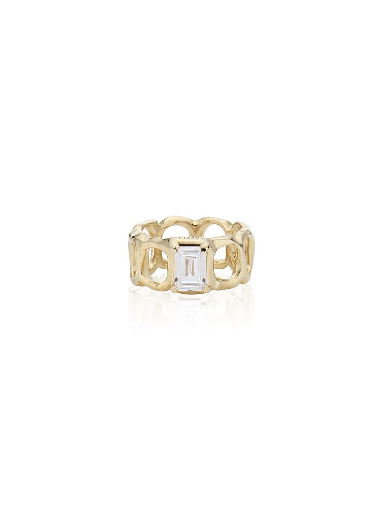 Gentle link ring (White)