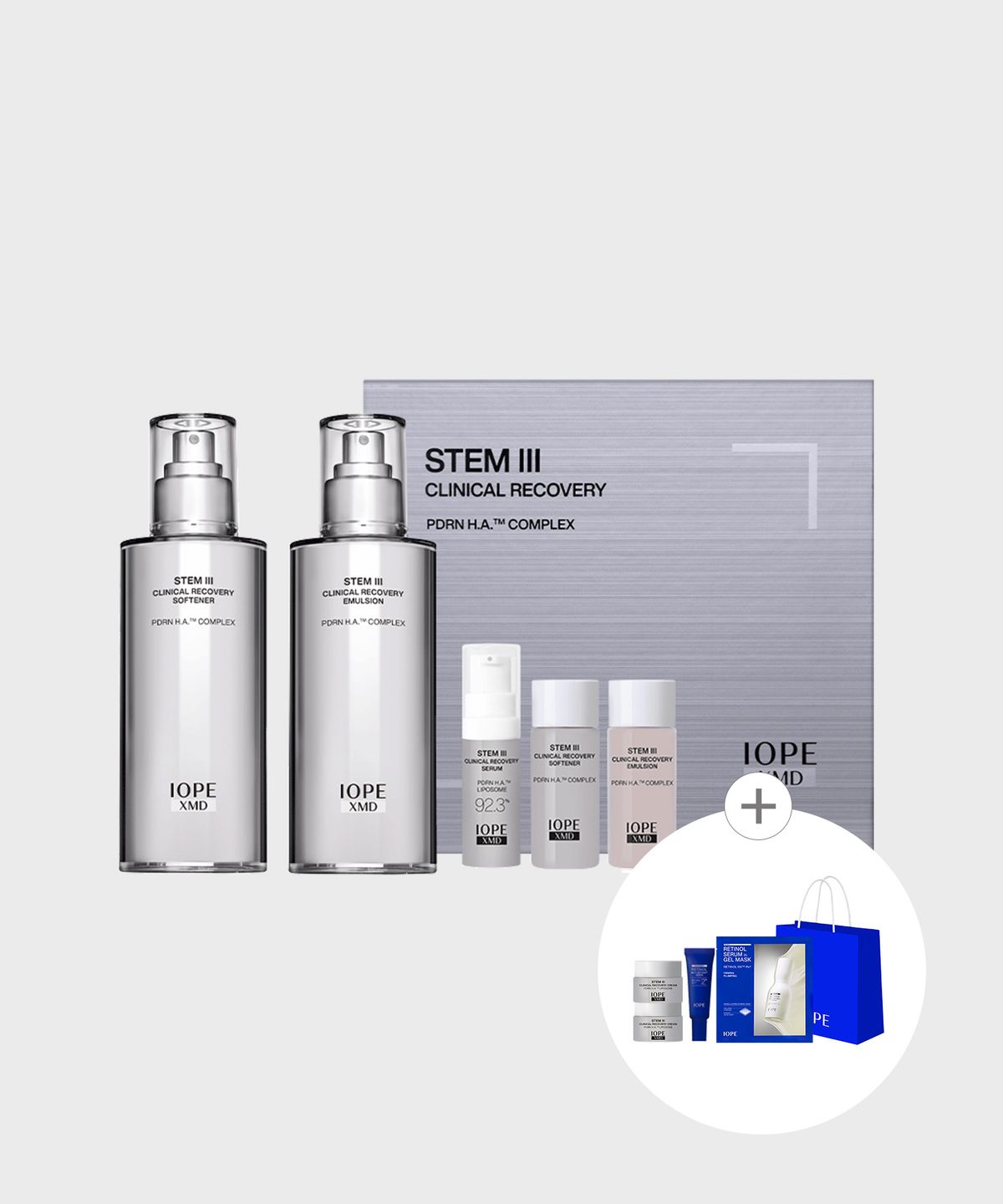 아이오페(IOPE) XMD 스템3 클리니컬 리커버리 스페셜 2종 세트
