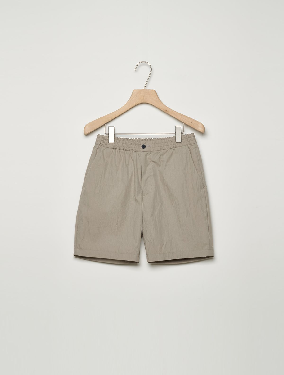 데호(DEHO) C/N HALF PANTS [Khaki beige]