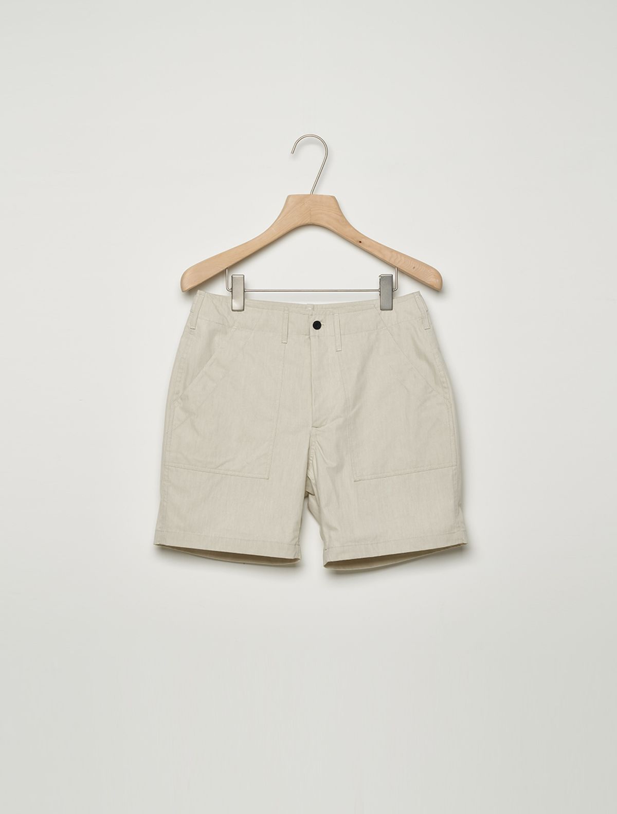 데호(DEHO) FATIGUE HALF PANTS [Ivory]