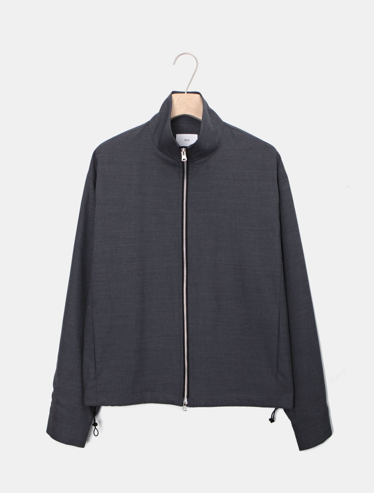데호(DEHO) ZIPUP STRING JACKET [Gray]