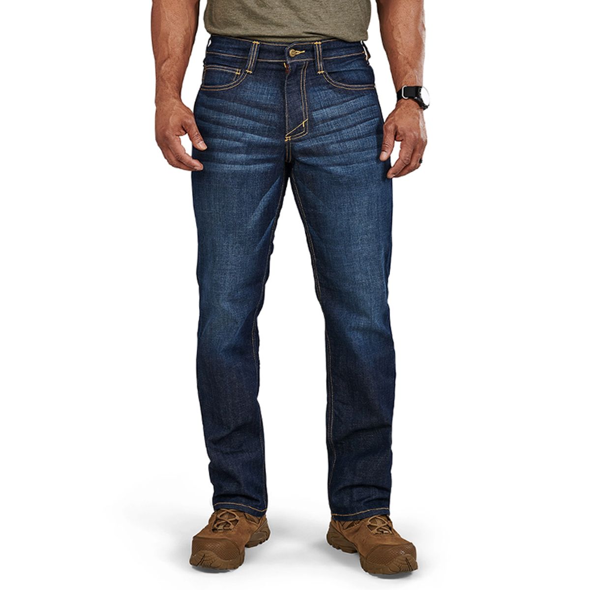 5.11택티컬(5.11 TACTICAL) 디펜더 플렉스 스트레이트 진 (다크워시 인디고)