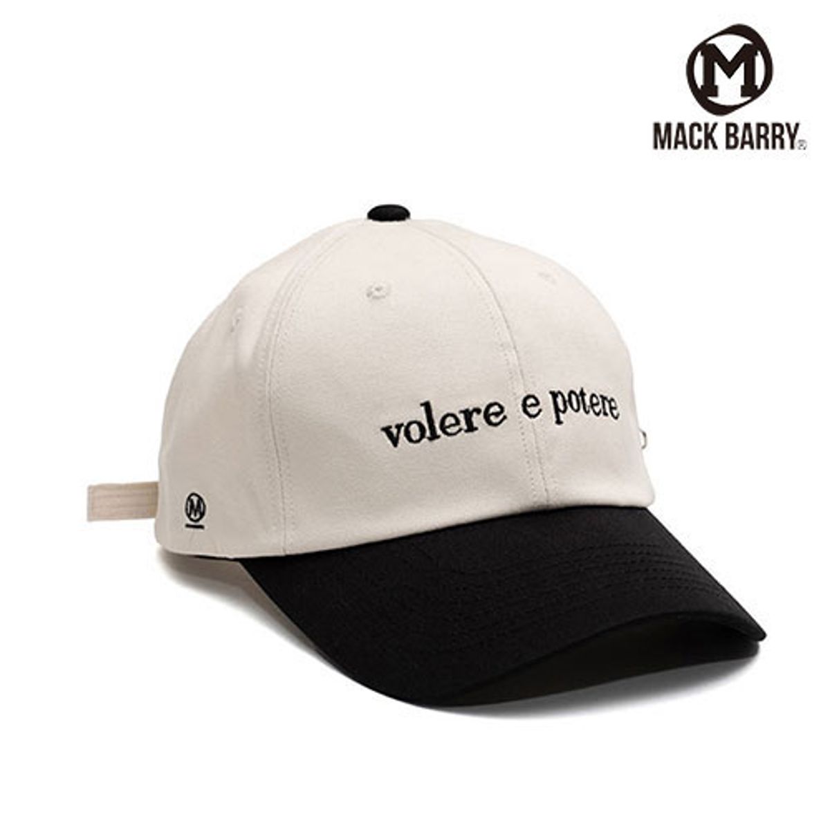 맥베리(MACK BARRY) 볼레레 캡 블랙