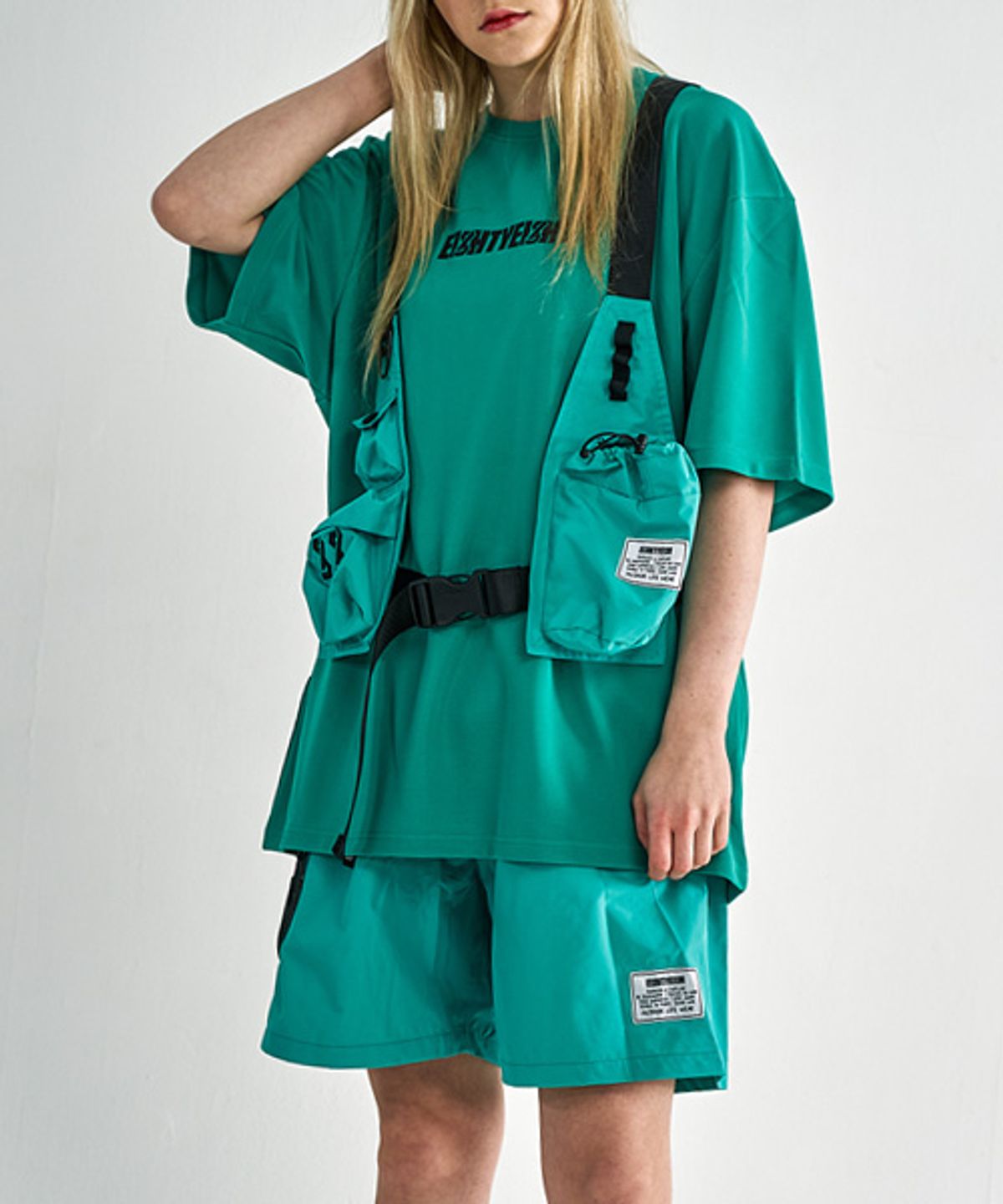 88리미티드(88LIMITED) BREATHBRIC SUPER WATERPROOFING Pants (Green)