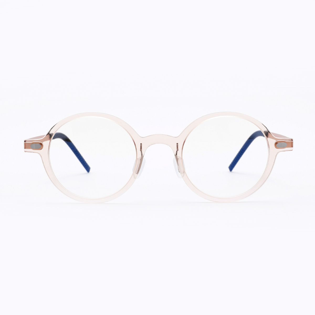 알로아이웨어(ALO EYEWEAR) [ALOXROUNZ] The air ARA5103 C3 초경량 라운드 오버사이즈 투명 피치 안경테