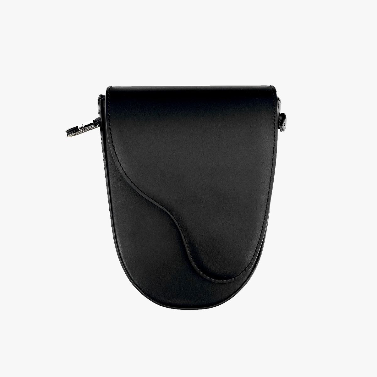젤로티스(ZELOTIS) [THREE WAY MINI BAG] 레더 미니 새들 백 ( SIMPLE TYPE)