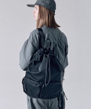 튜링 W40 스트링 백팩 블랙