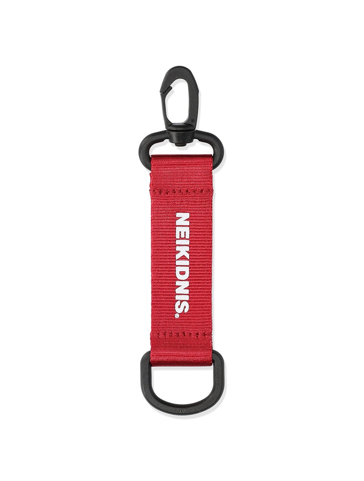 네이키드니스(NEIKIDNIS) BASIC LOGO KEY HOLDER / RED