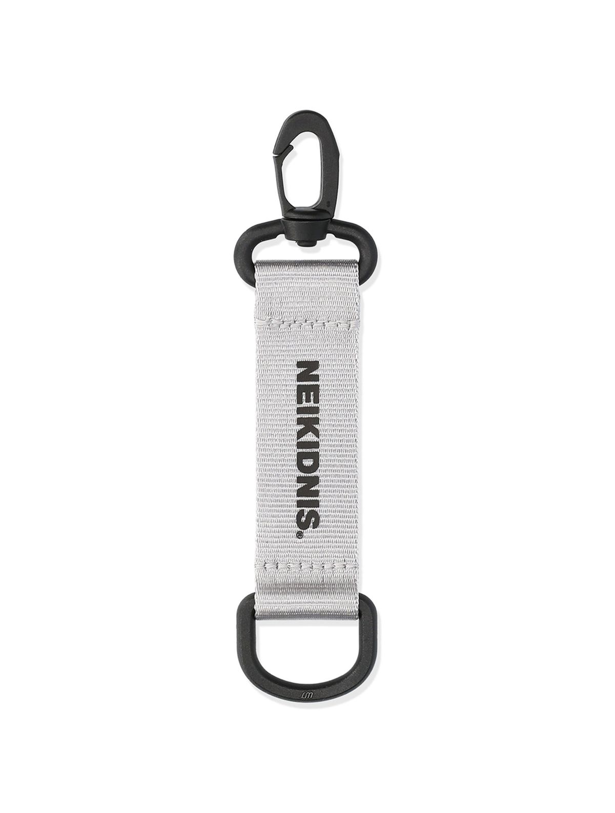 네이키드니스(NEIKIDNIS) BASIC LOGO KEY HOLDER / SILVER
