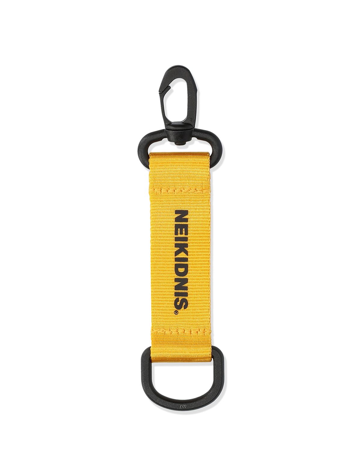 네이키드니스(NEIKIDNIS) BASIC LOGO KEY HOLDER / YELLOW