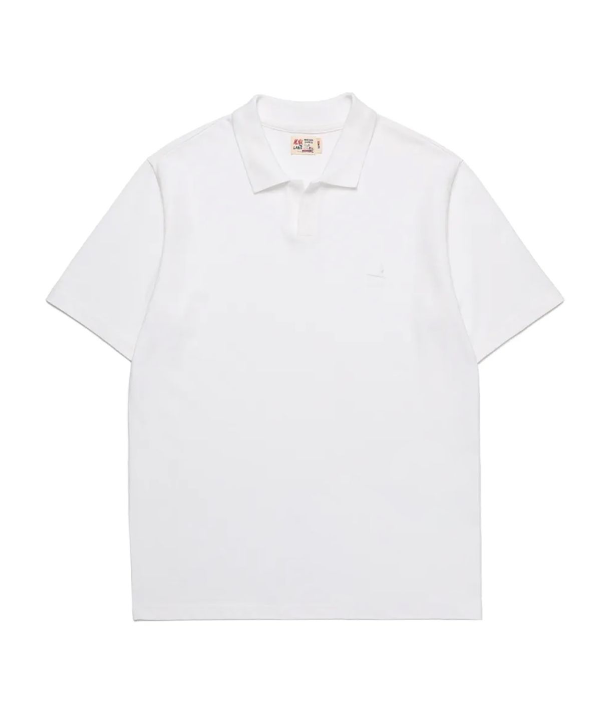 엠니(M.Nii) M.Nii x LAB12 OVER FIT PK T-Shirts / Pure White