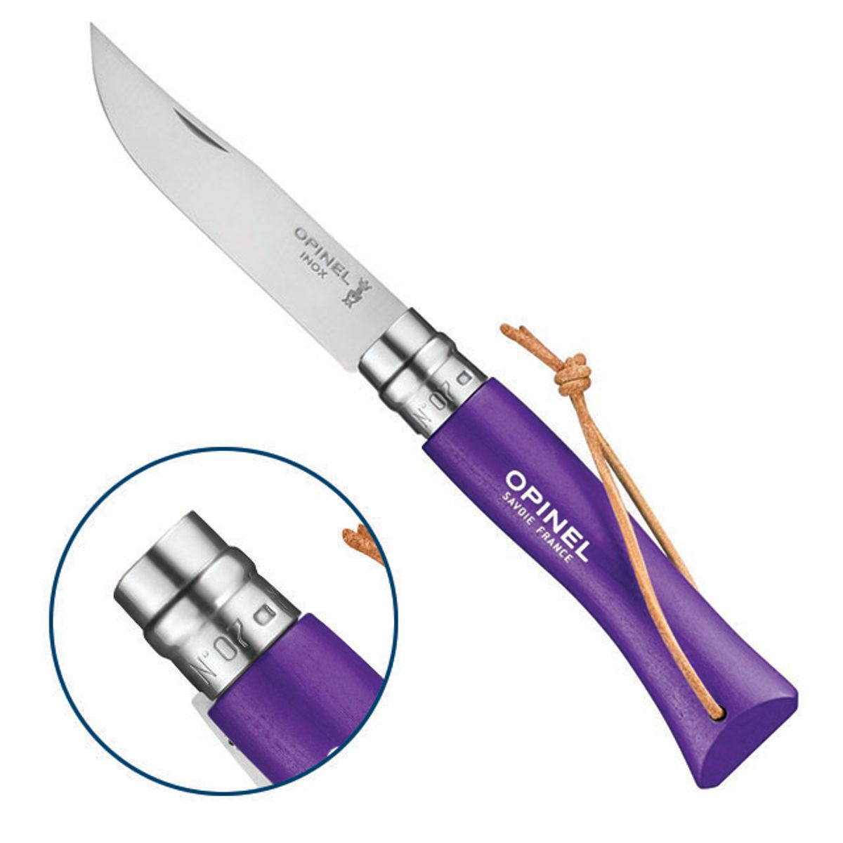 오피넬(OPINEL) 프랑스 나이프 클래식 7 칼라코드(바이올렛)