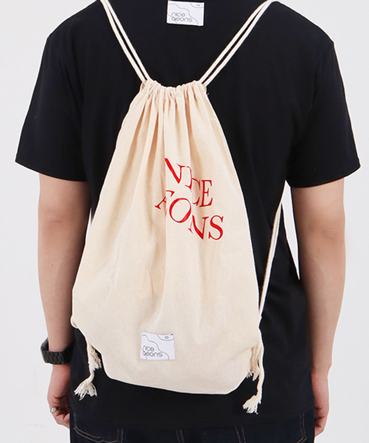 나이스이온즈(NICE AEONS) NCAO Logo Backpack - 사이즈 & 후기 | 무신사