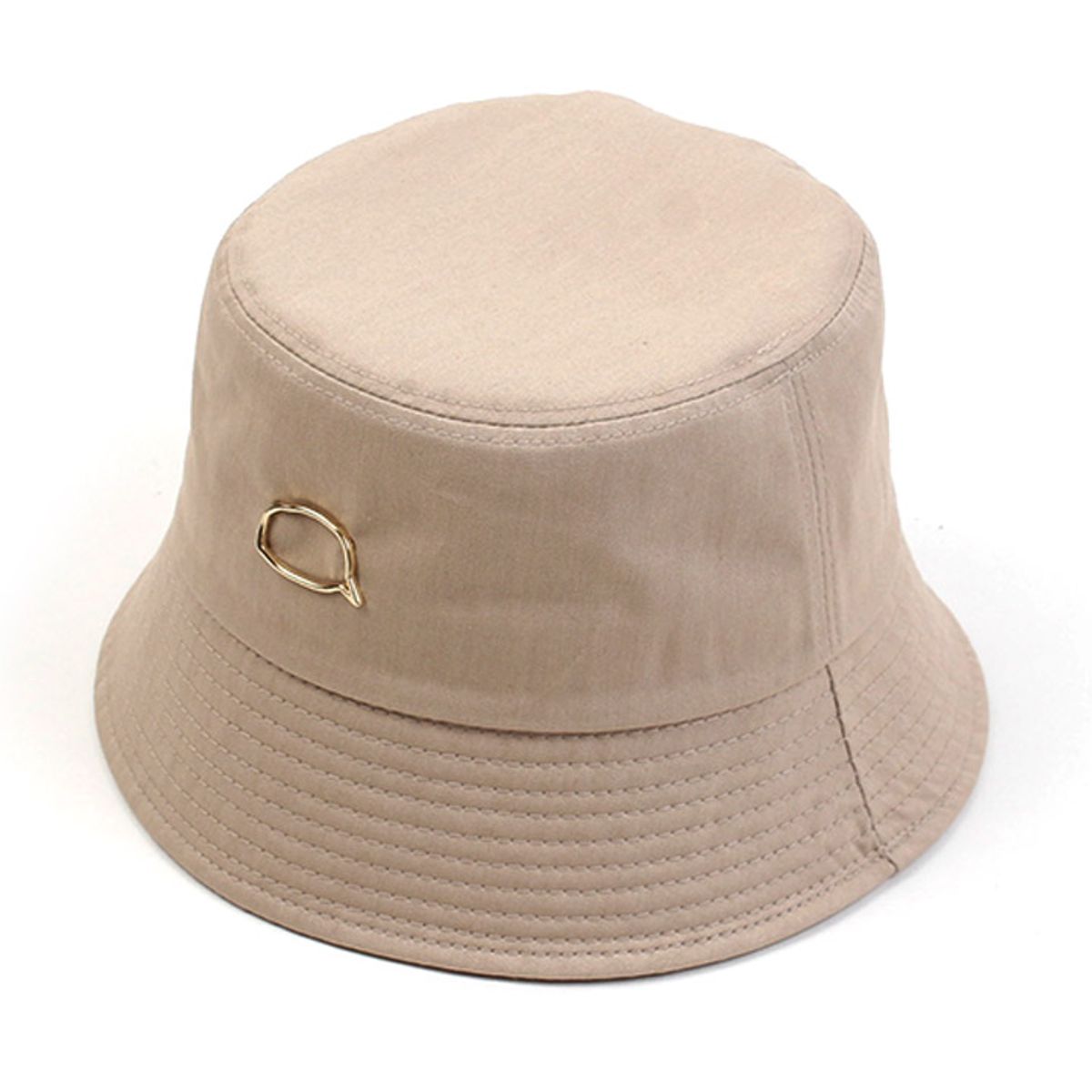 유니버셜 케미스트리(UNIVERSAL CHEMISTRY) GD Bubble Beige Drop Bucket Hat 버킷햇