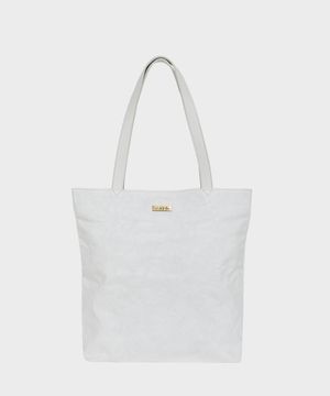 왈라루 프리미엄 에코백 뉴스퀘어 화이트