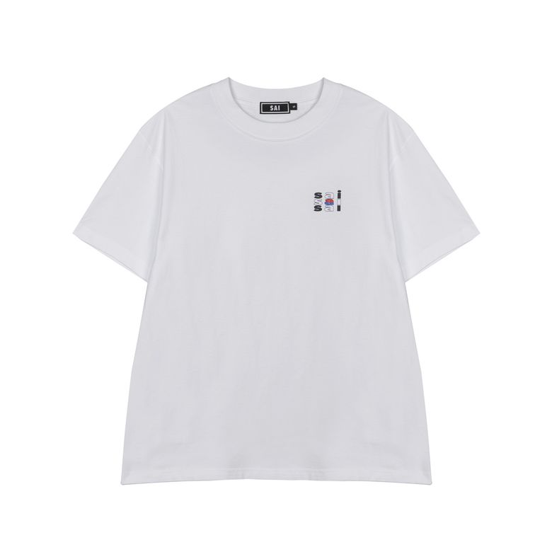 001 플래그 티셔츠 화이트