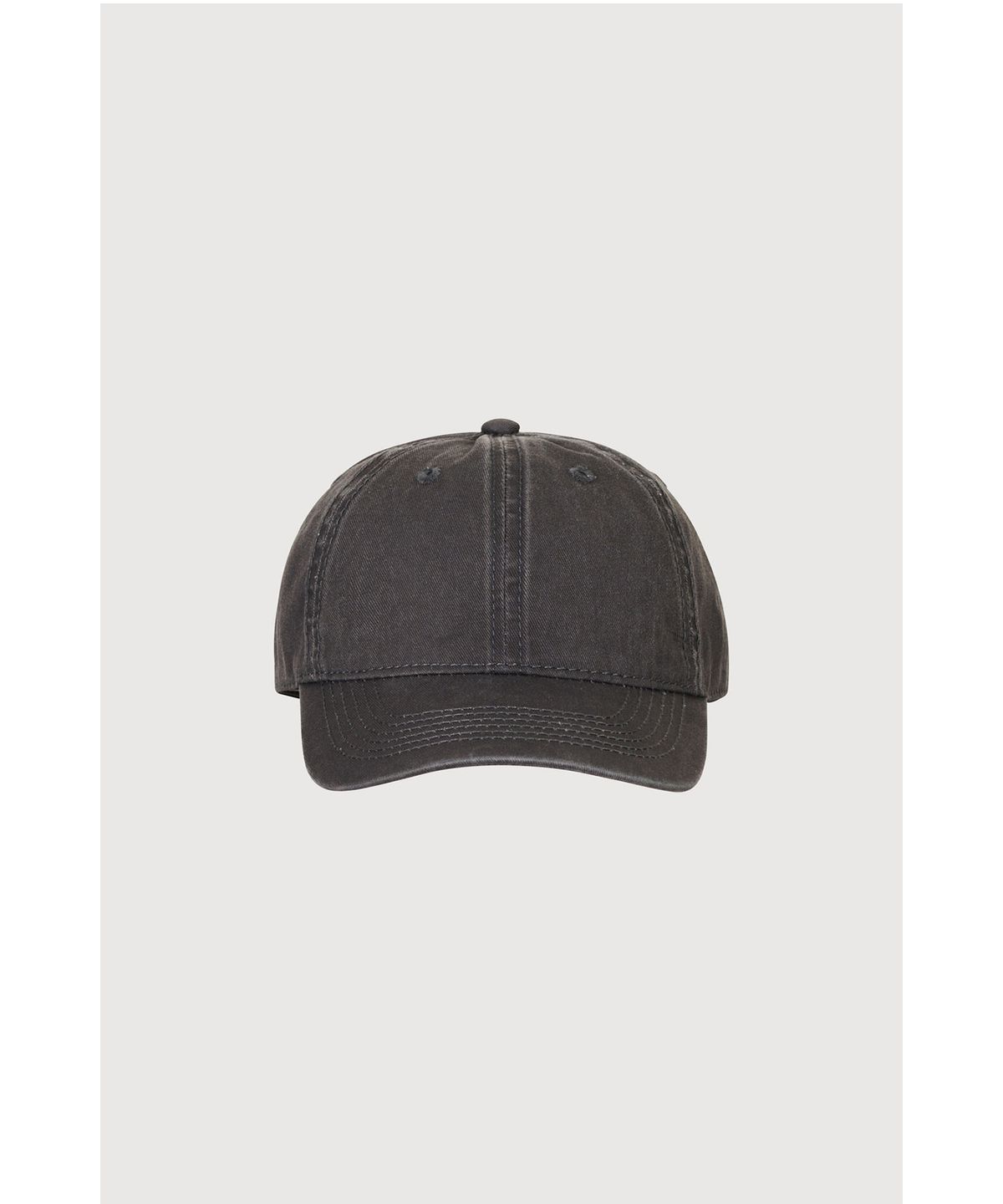 그리드서울(GRID_SEOUL) GRID SEOUL SIGNATURE LOGO BALL CAP -  WASHING GRAY
