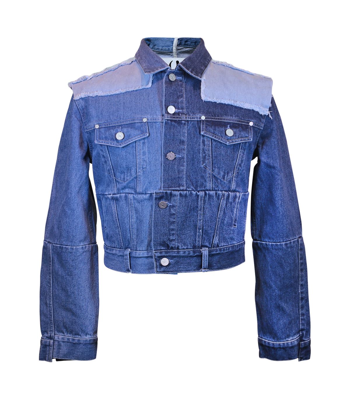 바이브레이트(VIBRATE) HUNDRED PIECE PATCHWORK DENIM JACKET