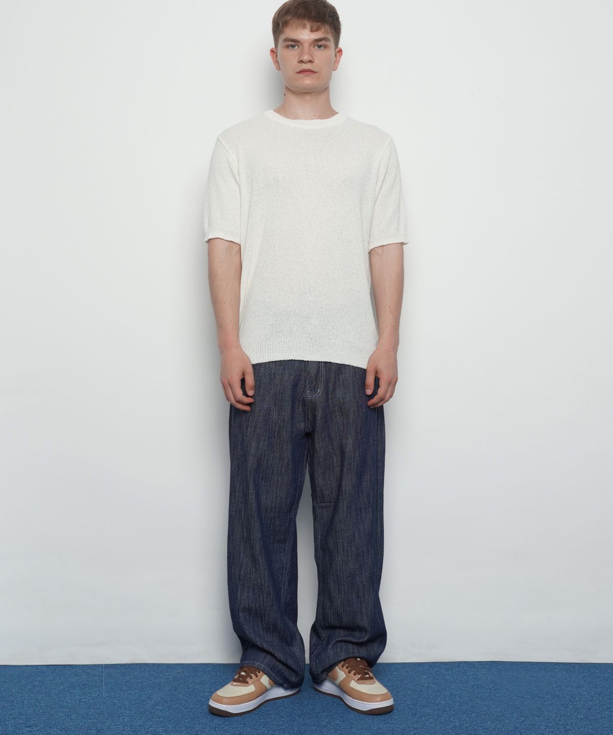 에이본(THE-ABON) M197 summer raw wide jean
