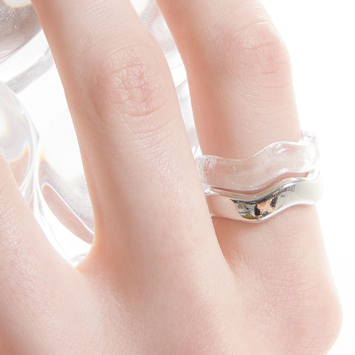 포스트루드(POSTLUDE) [2SET] WAVE RESIN R SET (2 COLORS)