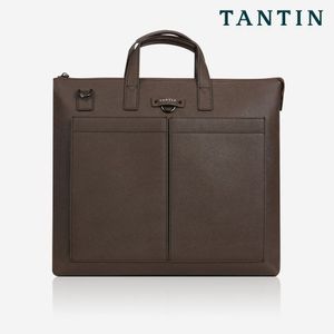 가죽 남자 토트백 T21355 헬맷백 브라운