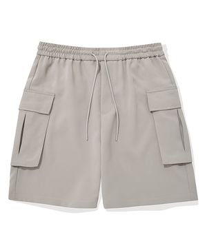 [휴비스]프리미엄 세미와이드 카고 쇼트 Beige