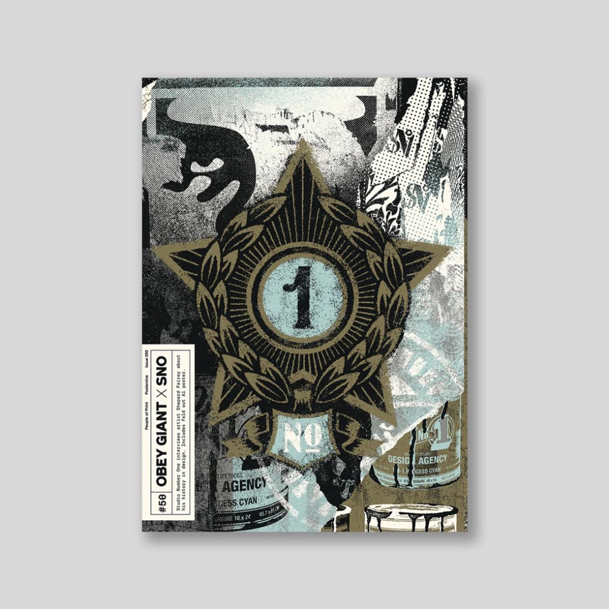 빠르크 에디션(PARC EDITIONS) POSTERZINE #50 OBEY GHENT x SNO
