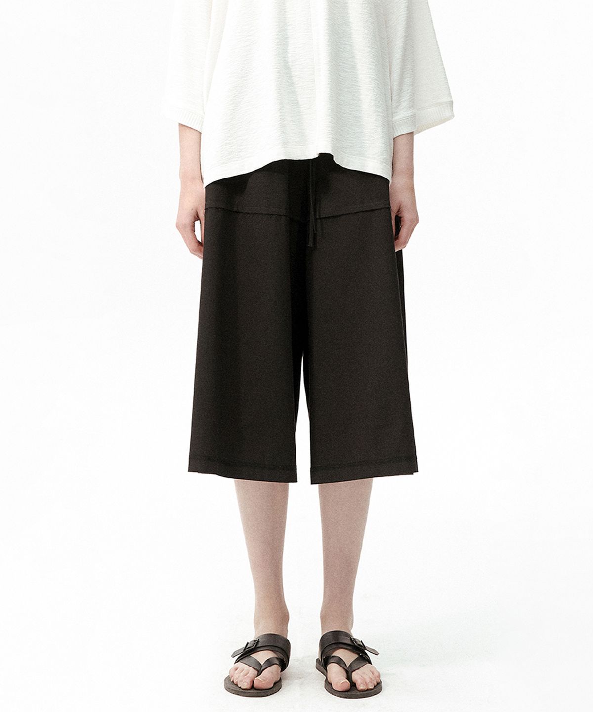 모노포비아(MONOPHOBIA) CIGGY SQUARE WIDE PANTS