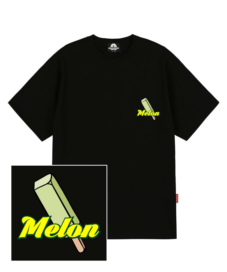 MELON BAR 티셔츠 - 블랙