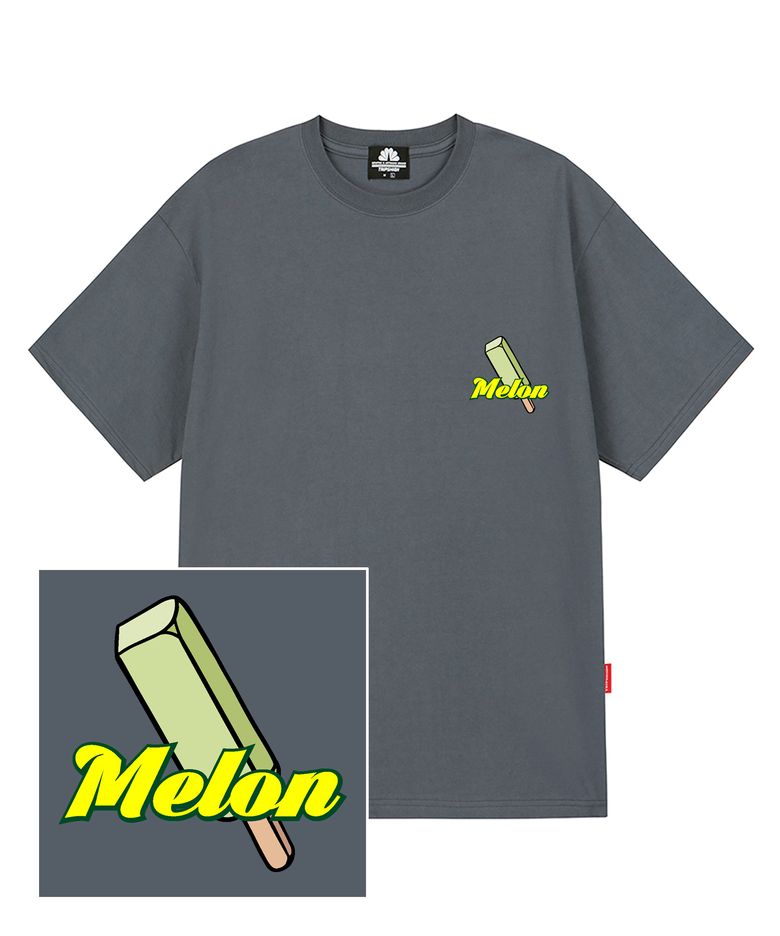 MELON BAR 티셔츠 - 그레이