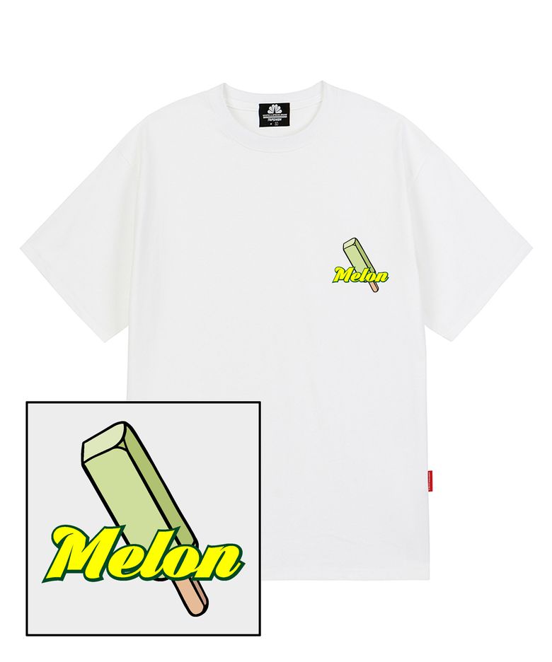 MELON BAR 티셔츠 - 화이트