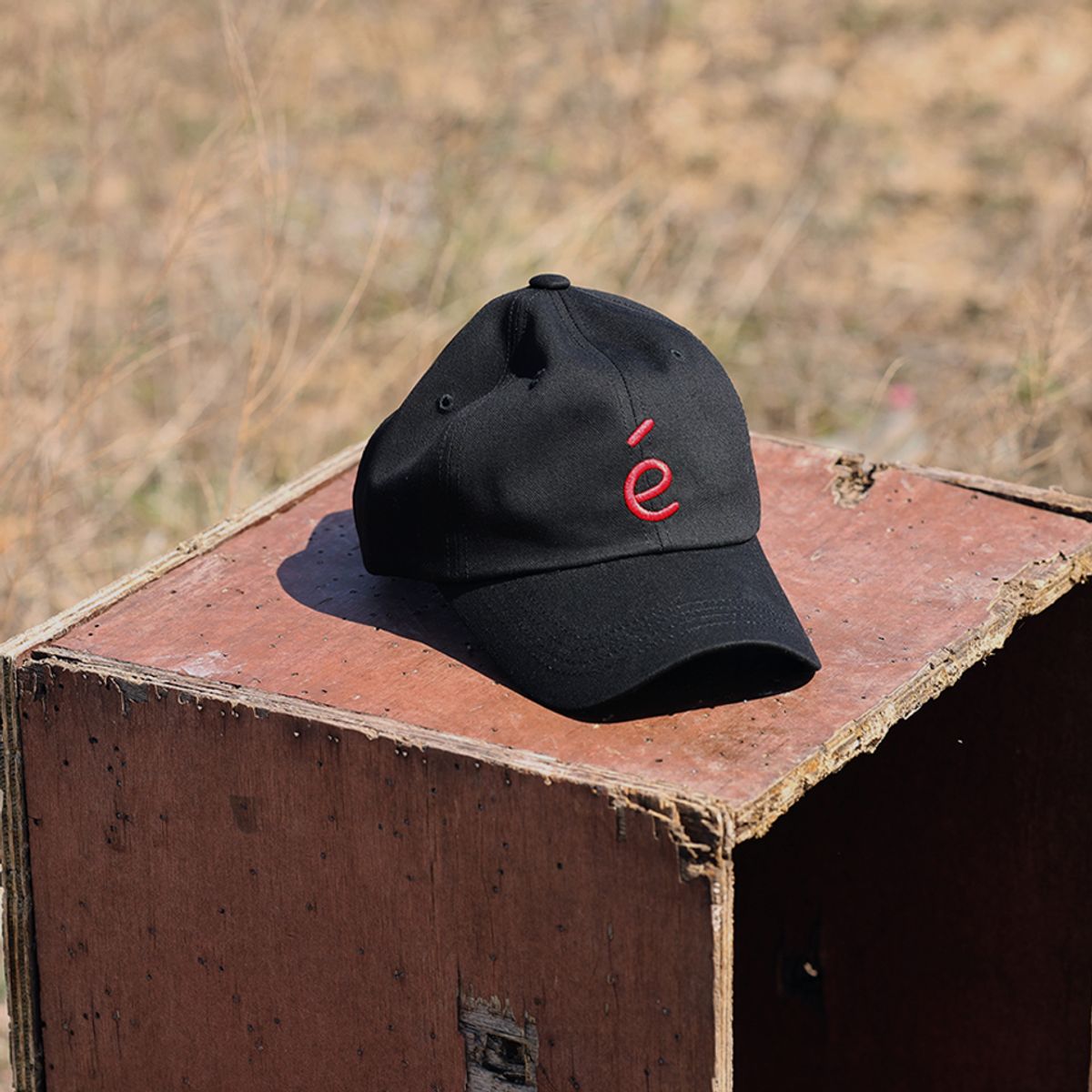 세울리앙(SEOULIEN) é logo ball cap [BLACK]