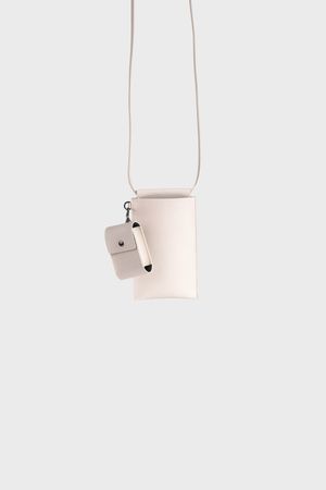 미니 크로스백 아이보리