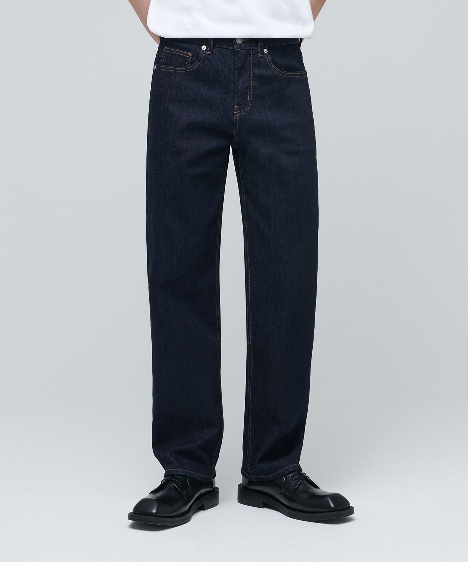★MUSINSA STANDARD★ KIPAS Regular Fit Denim Pants Deep Indi MUSINSA | MUSINSA STANDARD KIPAS wide denim pants [deep indigo]
