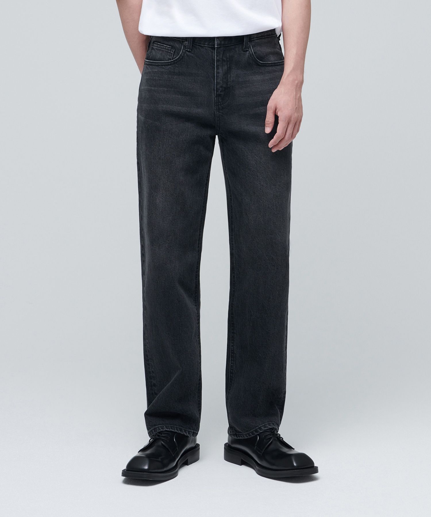 ★MUSINSA STANDARD★ CALIK Regular Fit Denim Pants Washed Bl MUSINSA STANDARD | 무신사스탠다드 Musinsa Standard CALIK
