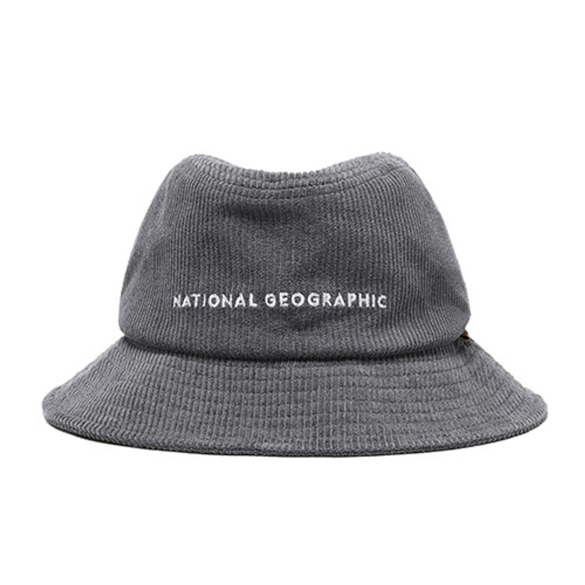 내셔널지오그래픽(NATIONALGEOGRAPHIC) N214WHA550 인포멀 코듀로이 버킷햇 D/GREY