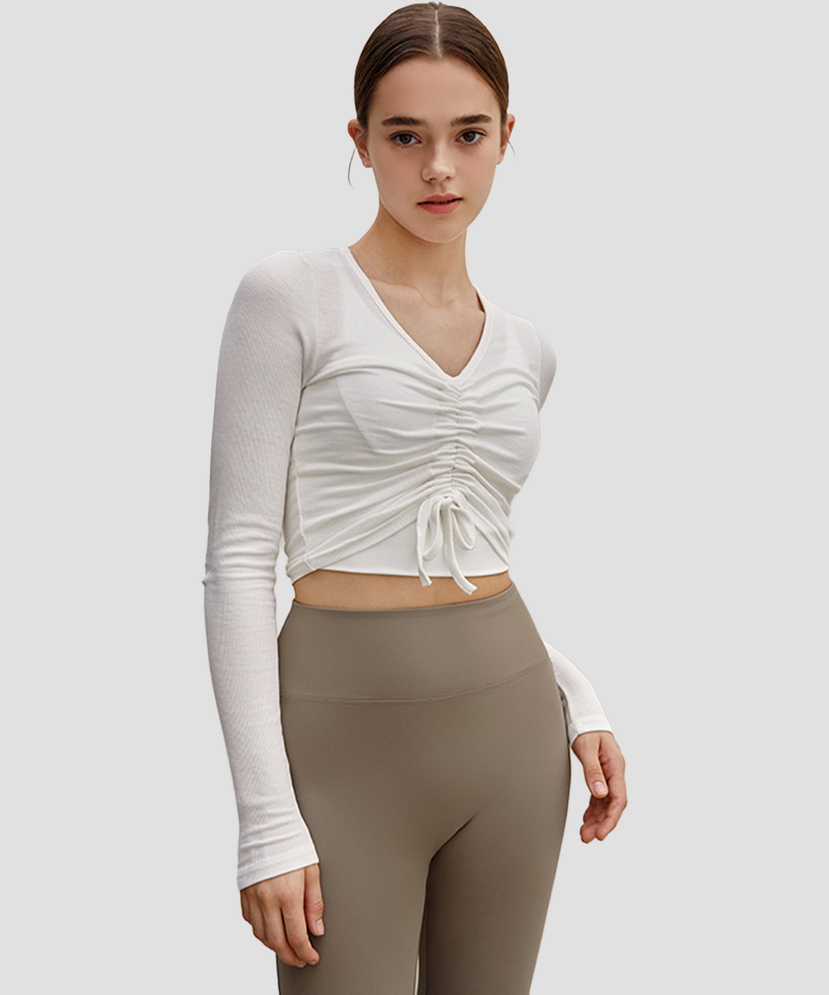 콘치웨어(CONCHWEAR) 앤디 스트링 크롭탑 (3colors)