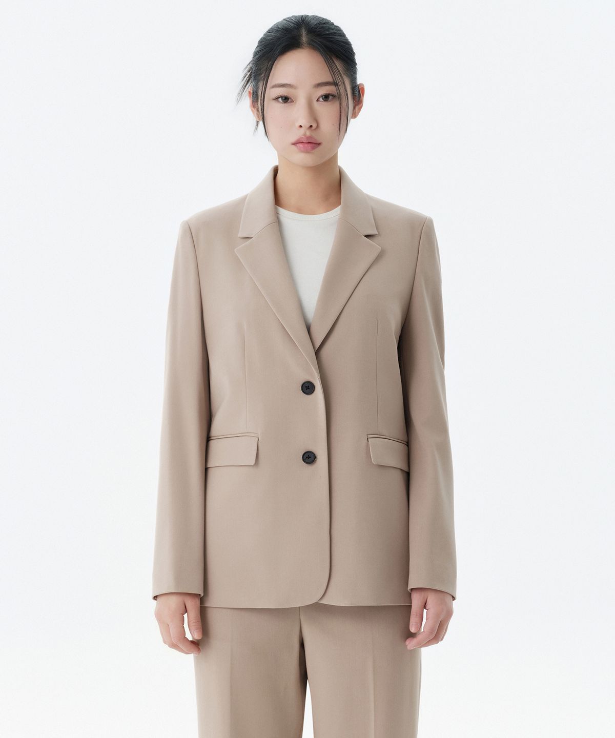 무신사 스탠다드 우먼(MUSINSA STANDARD WOMAN) 우먼즈 베이식 블레이저 [베이지]