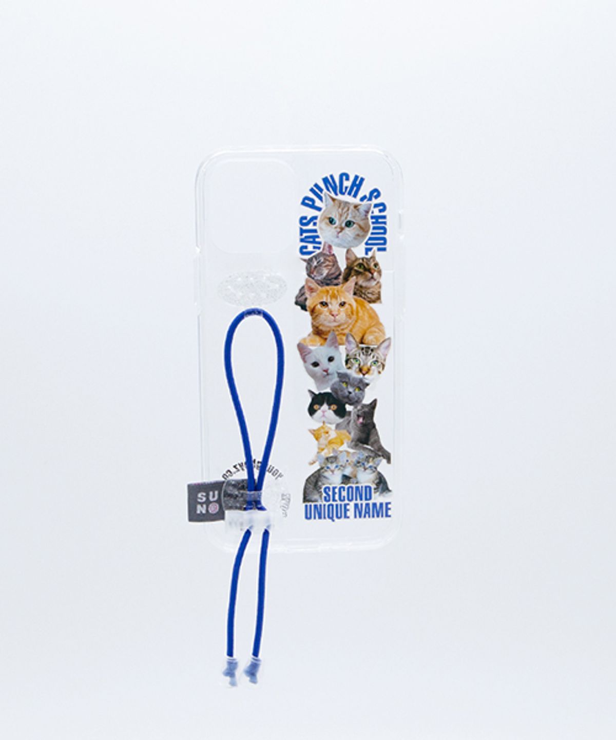 세컨드유니크네임(SECOND UNIQUE NAME) SUN CASE CAT STRING BLUE