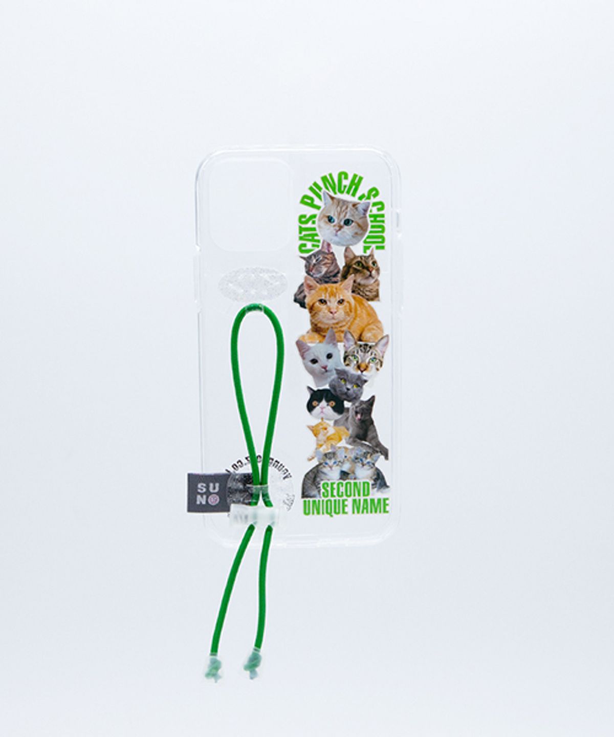 세컨드유니크네임(SECOND UNIQUE NAME) SUN CASE CAT STRING GREEN