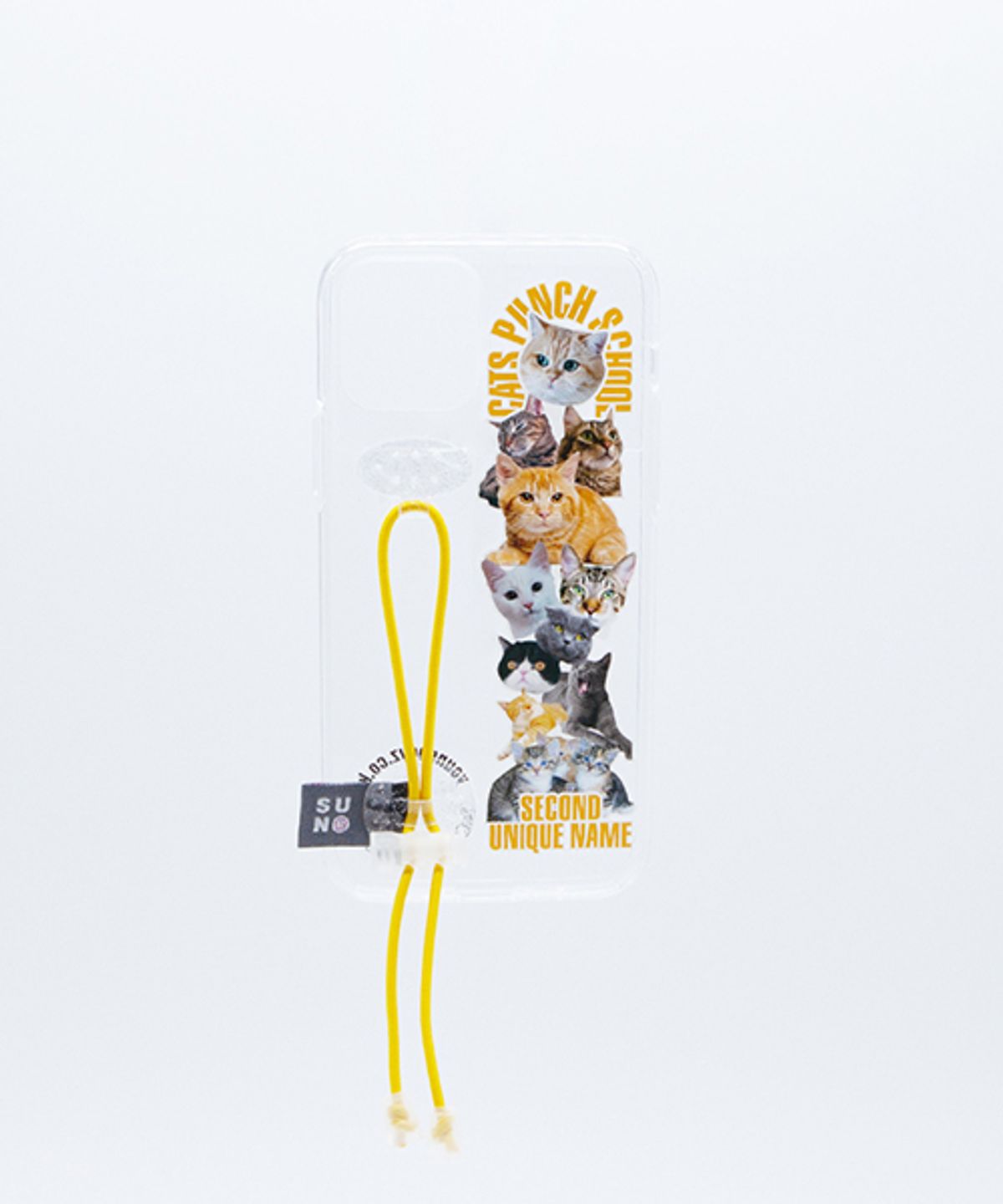 세컨드유니크네임(SECOND UNIQUE NAME) SUN CASE CAT STRING YELLOW