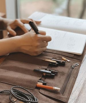 컨트롤프로 시그니처  다이어리  가죽 오거나이저