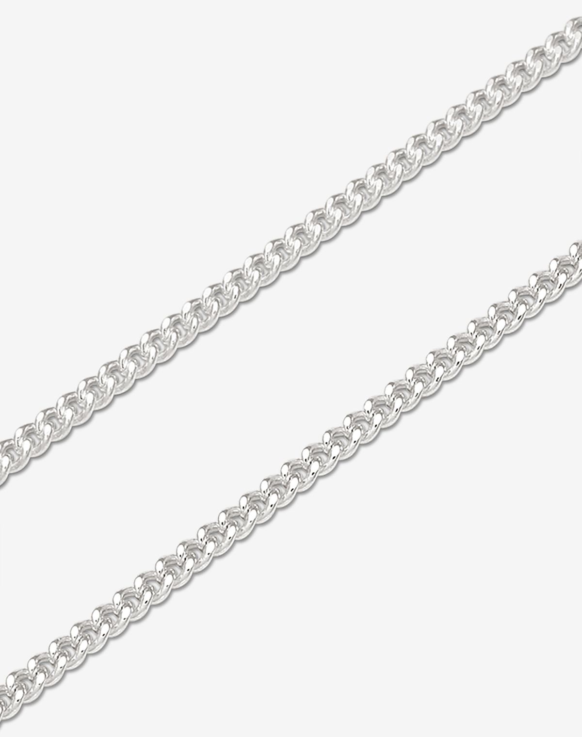 블렌도프(BLENDOFF) 커브 체인 목걸이(2.6mm) [실버925]