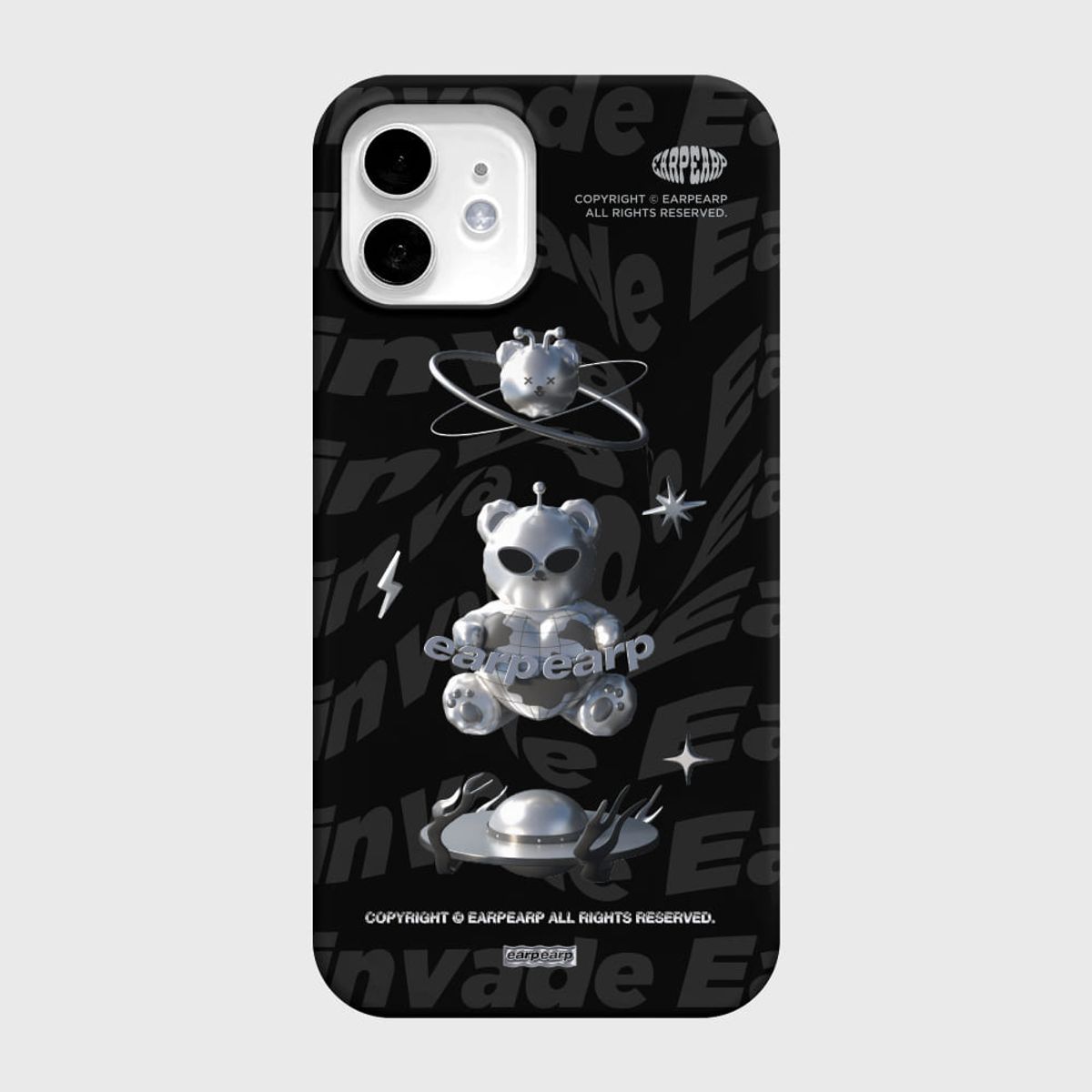 어프어프(EARPEARP) SPACE NIGHT STEEL BEAR-BLACK(하드)