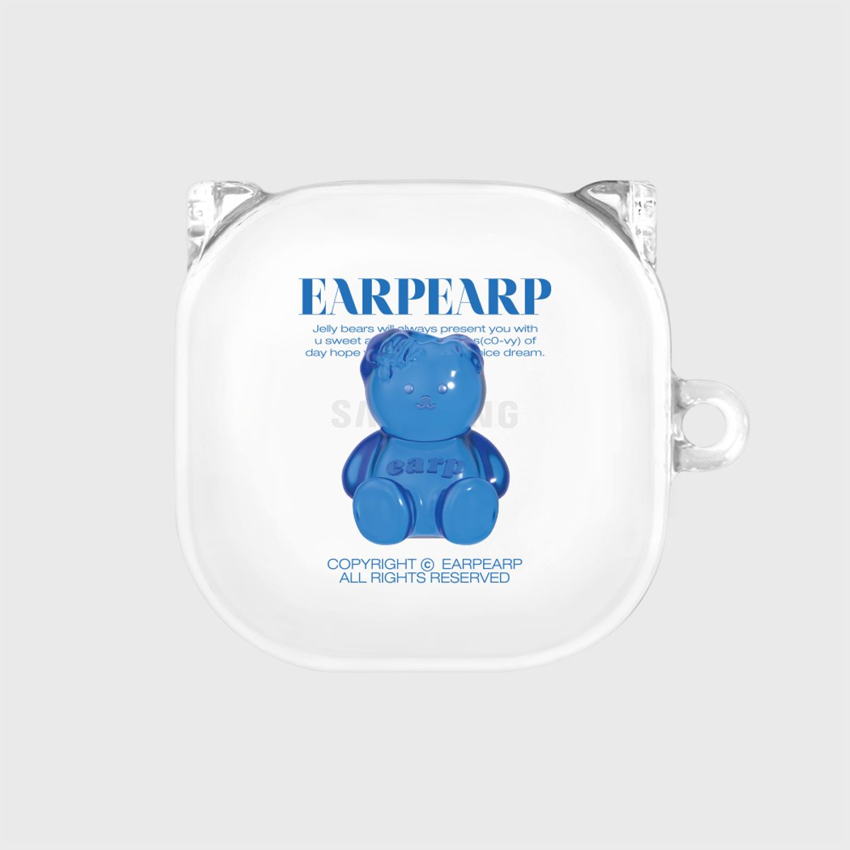 어프어프(EARPEARP) LITTLE JELLY COVY-BLUE(버즈-클리어하드)